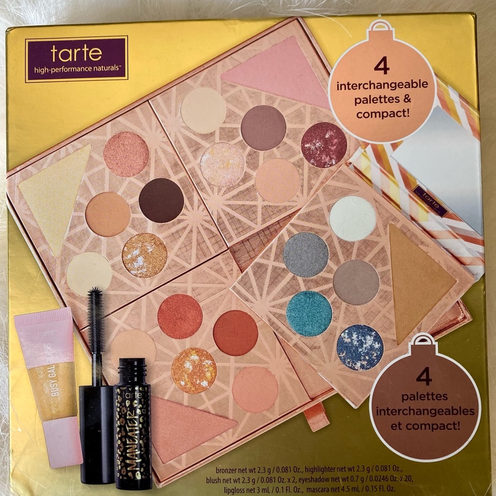 NIB Tarte gift & glam collectors set